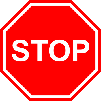 Red stop sign icon for graphic design, logo, web site, social media, mobile app, ui illustration png