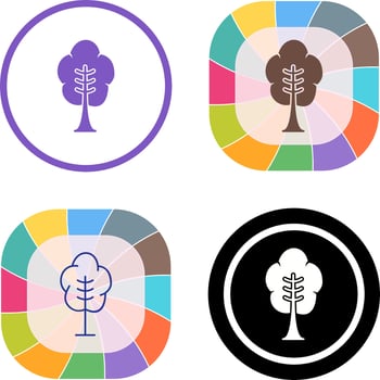 Tree Icon Design vector