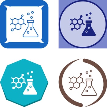 Chemistry Icon Design vector