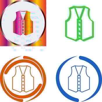 Vest Icon Design vector