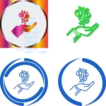 Growth Icon Design vector