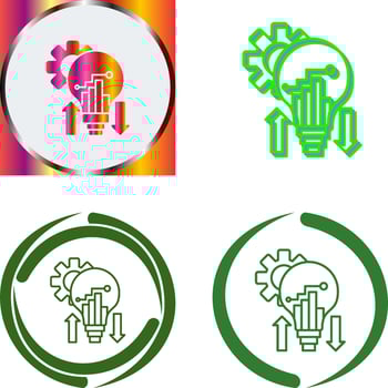 Analysis Icon Design vector
