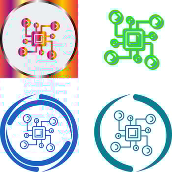 Connection Icon Design vector