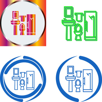 Bath Icon Design vector