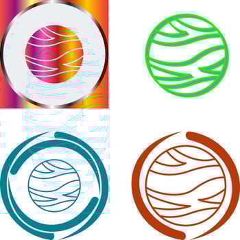 Venus Icon Design vector