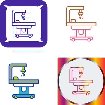 Operating Room Icon Design vector