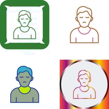 Conict Icon Design vector