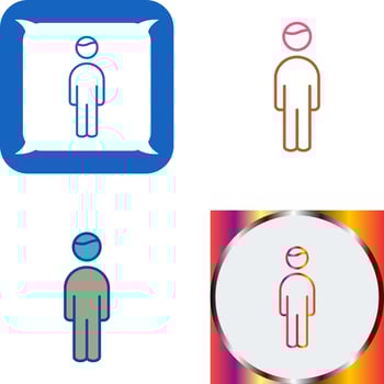 Tourist Icon Design vector