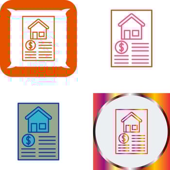 Document Icon Design vector