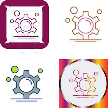 Gear Icon Design vector