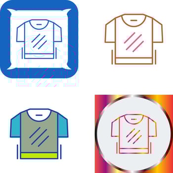 TShirt Icon Design vector