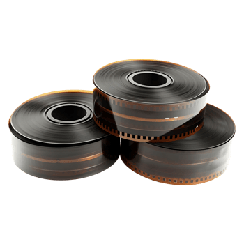 Film Rolls on Transparent Background png