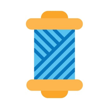 Spool Flat Icon vector