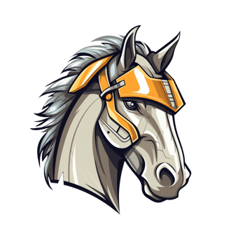 cartoon war horse head png