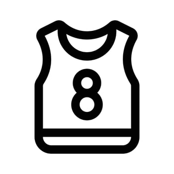 Take a look at this amazing icon of sports shirt, sportswear design vector