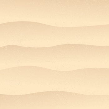 Beach sand waves background. Sandy coast near the sea or ocean vector
