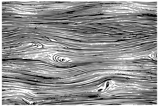 Distress dry wooden overlay texture. Template for design. Pattern for empty background. Illustration in engraved style. vector