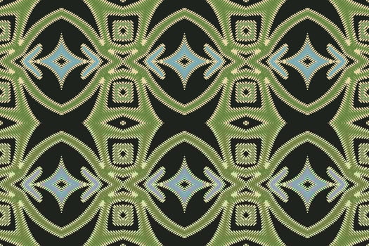 Pakistani dresses pattern Seamless Native American, Motif embroidery, Ikat embroidery Design for Print vyshyvanka placemat quilt sarong sarong beach kurtis Indian motifs vector