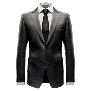 Office Pent Coat Suit on Transparent Background png