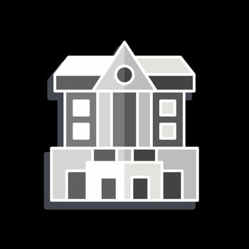 Icon Bank. related to City symbol. glossy style. simple design illustration vector