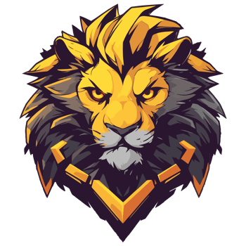 angry lion head png
