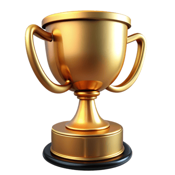 Trophy Cup 3d Realistic png