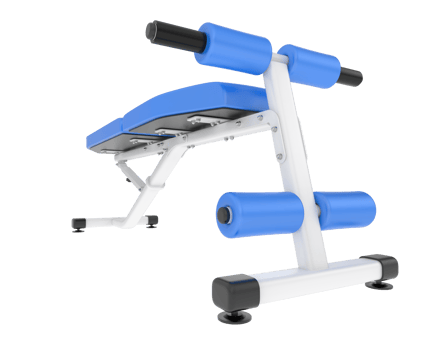 Adjustable bench isolated on background. 3d rendering - illustration png