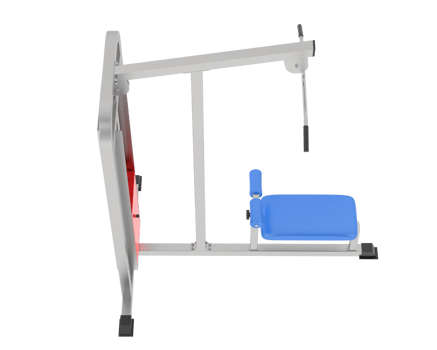 Weight bench isolated on background. 3d rendering - illustration png