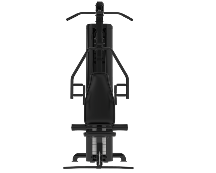 Gym equipment scene isolated on grey background. 3d rendering - illustration png