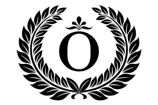 Leaf Letter O logo icon template design vector