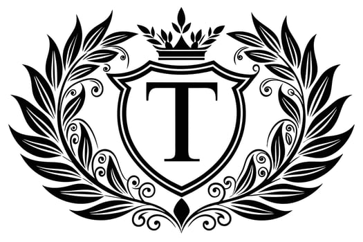 Leaf Letter T logo icon template design vector