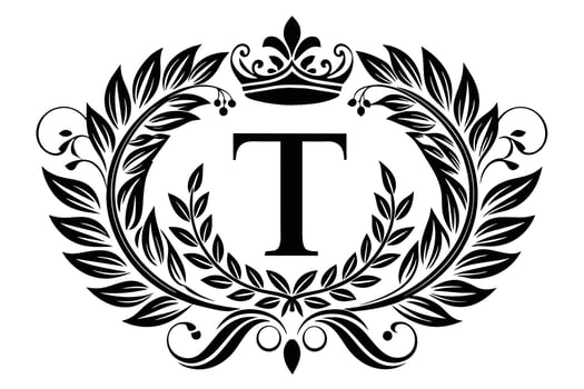 Leaf Letter T logo icon template design vector