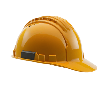 yellow hard hat isolated png