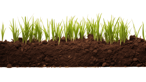 Organic Black Soil Cut Out for Gardening png