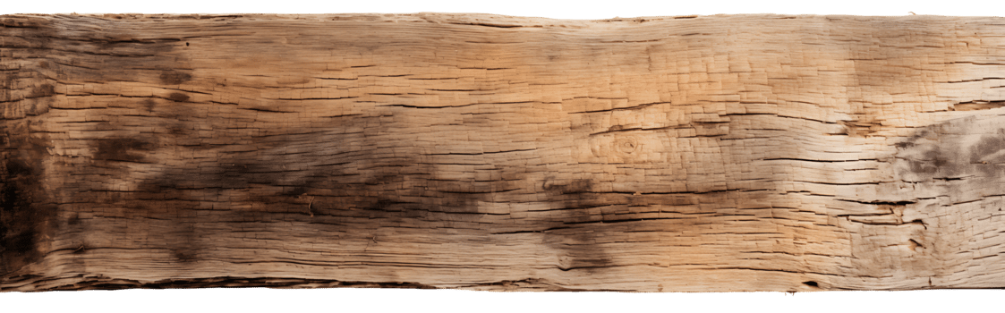 Rustic Cutouts of Rough Wooden Planks png