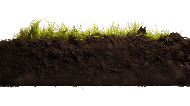 Vital Soil Nutrients Dark Earth Cut Out png