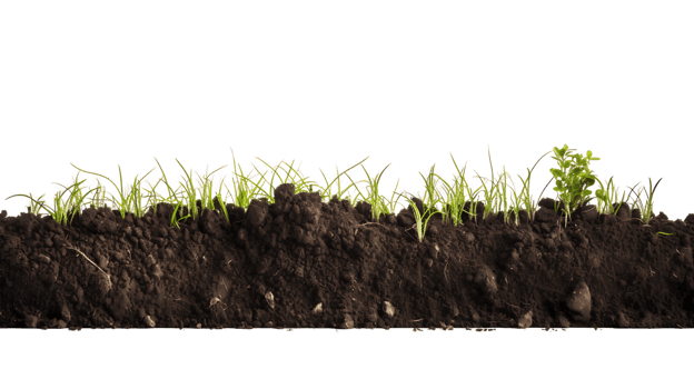 Natural Soil Enrichment Dark Soil Cut Out png