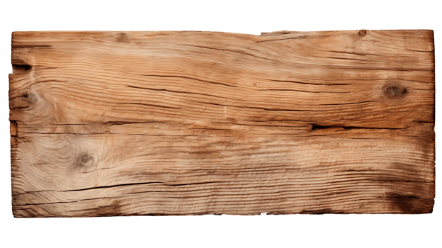 Textured Wooden Plank Silhouettes png