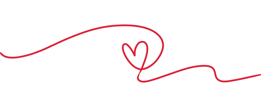 Heart. Abstract love symbol. Continuous line art drawing illustration. png