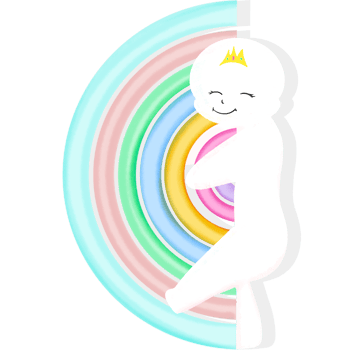 Rainbow lovely style,ColorRainbow,Happy rainbow png