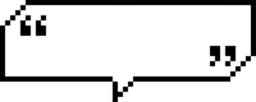 8bit retro game pixel speech bubble balloon icon sticker memo keyword planner text box banner png