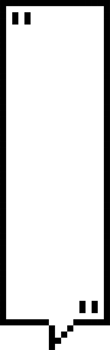 8bit retro game pixel speech bubble balloon icon sticker memo keyword planner text box banner png