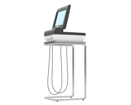 Fetal monitor isolated on background. 3d rendering - illustration png