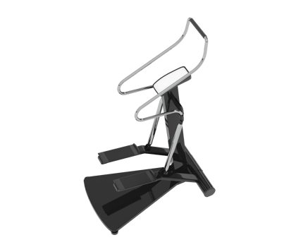 Gym stepper isolated on background. 3d rendering - illustration png