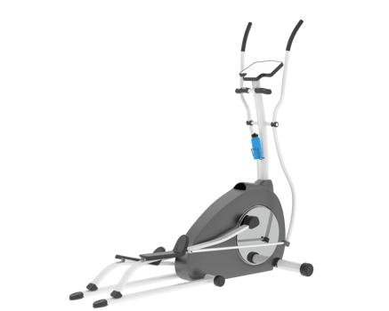 Gym stepper isolated on background. 3d rendering - illustration png