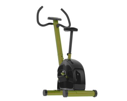 Elliptical device for gym isolated on background. 3d rendering - illustration png