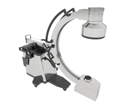 X-Ray machine isolated on background. 3d rendering - illustration png