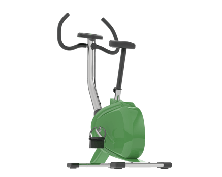 Indoor magnetic bike isolated on background. 3d rendering - illustration png