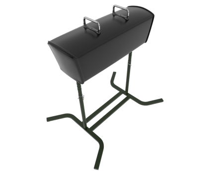 Gymnastic equipment isolated on background. 3d rendering - illustration png