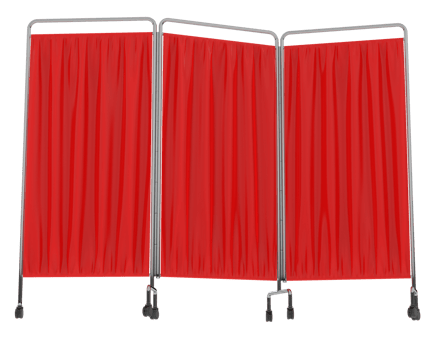 Medical screen cover isolated on background. 3d rendering - illustration png